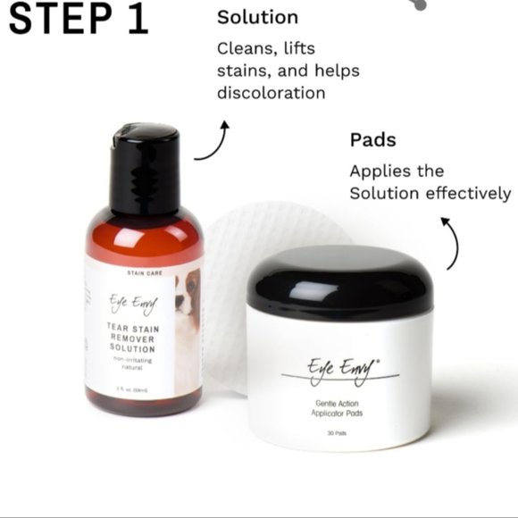 Eye Envy Tear Stain Remover For Dogs- Used 3x - Picture 4 of 16